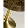 Table d'appoint ACHAM - Marbre & Laiton