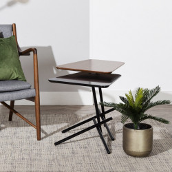 Tabe d'appoint LILAS - Noyer