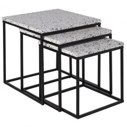 Trio de tables gigognes - YTO