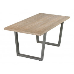 Table à manger ELYA - Chêne cérusé