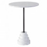 Table d'appoint ITZA - Mabre blanc de Carrare