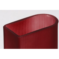 Vase STREAK - M - Mat Red