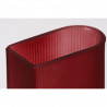 Vase STREAK - M - Mat Red