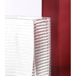 Vase STREAK - M - Mat Red