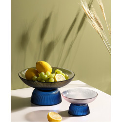 Coupe ZAGER réversible - L - Ambre & Bleue