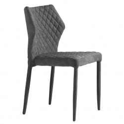 Chaise ALMA - Toile Grise