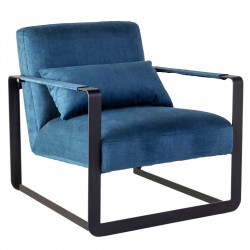 Fauteuil BLOC - Modern Black & Blue