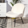 Fauteuil FURY Velvet & Gold - Green