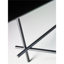 Tabe d'appoint LILAS - Piano Black