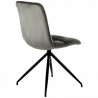 Chaise ATSHO - Velours Gris souris