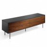 Meuble TV VALETTE - Noyer