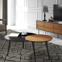 Table basse DUETO - Noyer