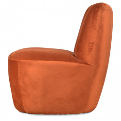 Fauteuil DOUDY - Velours ambré