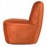Fauteuil DOUDY - Velours ambré