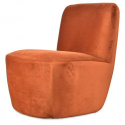 Fauteuil DOUDY - Velours ambré