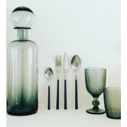 Vase BOTEO en verre soufflé Perle
