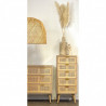 Commode CANNAGE - Hêtre & Rotin tressé