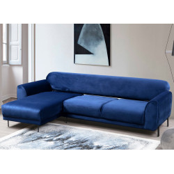 Canapé d'angle ANCHOR - Bleu Cobalt
