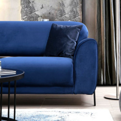 Canapé d'angle ANCHOR - Bleu Cobalt