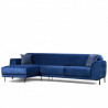 Canapé d'angle ANCHOR - Bleu Cobalt