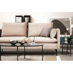 Canapé d'angle modulaire PILAR - Beige