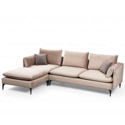 Canapé d'angle modulaire PILAR - Beige