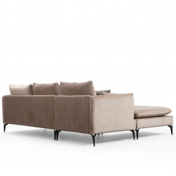 Canapé d'angle modulaire PILAR - Beige