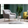 Fauteuil ELYANE - Gris chiné