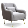 Fauteuil ELYANE - Gris chiné