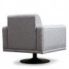 Fauteuil pivotant ODEON - Gris chiné
