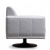 Fauteuil pivotant ODEON - Gris chiné