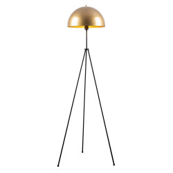 Lampadaire trépied CAPY - Black & Gold