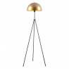 Lampadaire trépied CAPY - Black & Gold