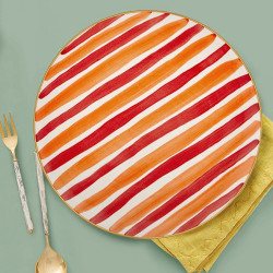 Assiette de service 30 - ARCORIS - Nuances Corail
