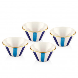 Set de 6 assiettes 26cm - ARCORIS - Nuances de bleu