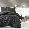 Parure de lit satin de coton STRIPY - 2 places - 240x260cm