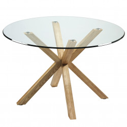 Table à manger DAMY Chêne - 120 cm