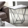 Table d'appoint ONYX - Marbre blanc