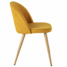 Chaise GONGY Woodstyle - Toile moutarde