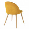 Chaise GONGY Woodstyle - Toile moutarde