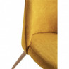 Chaise GONGY Woodstyle - Toile moutarde