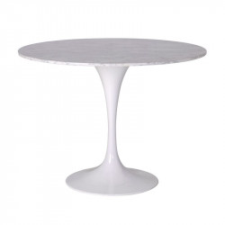Table à manger ACHILE - Marbre Blanc de Carrare