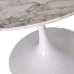 Table à manger ACHILE - Marbre Blanc de Carrare