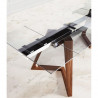 Table à manger EXTENSO - 160-240cm - Noyer