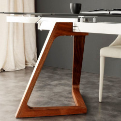 Table à manger EXTENSO - 160-240cm - Noyer