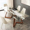 Table à manger EXTENSO - 160-240cm - Noyer