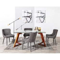 Table à manger EXTENSO - 160-240cm - Noyer