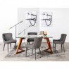 Table à manger EXTENSO - 160-240cm - Noyer