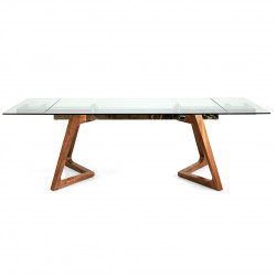 Table à manger EXTENSO - 160-240cm - Noyer