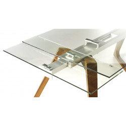 Table à manger EXTENSO - 160-240cm - Noyer